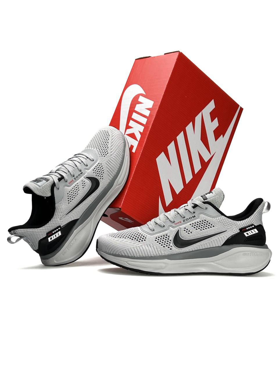Nike Air Zoom x React Light Grey Black