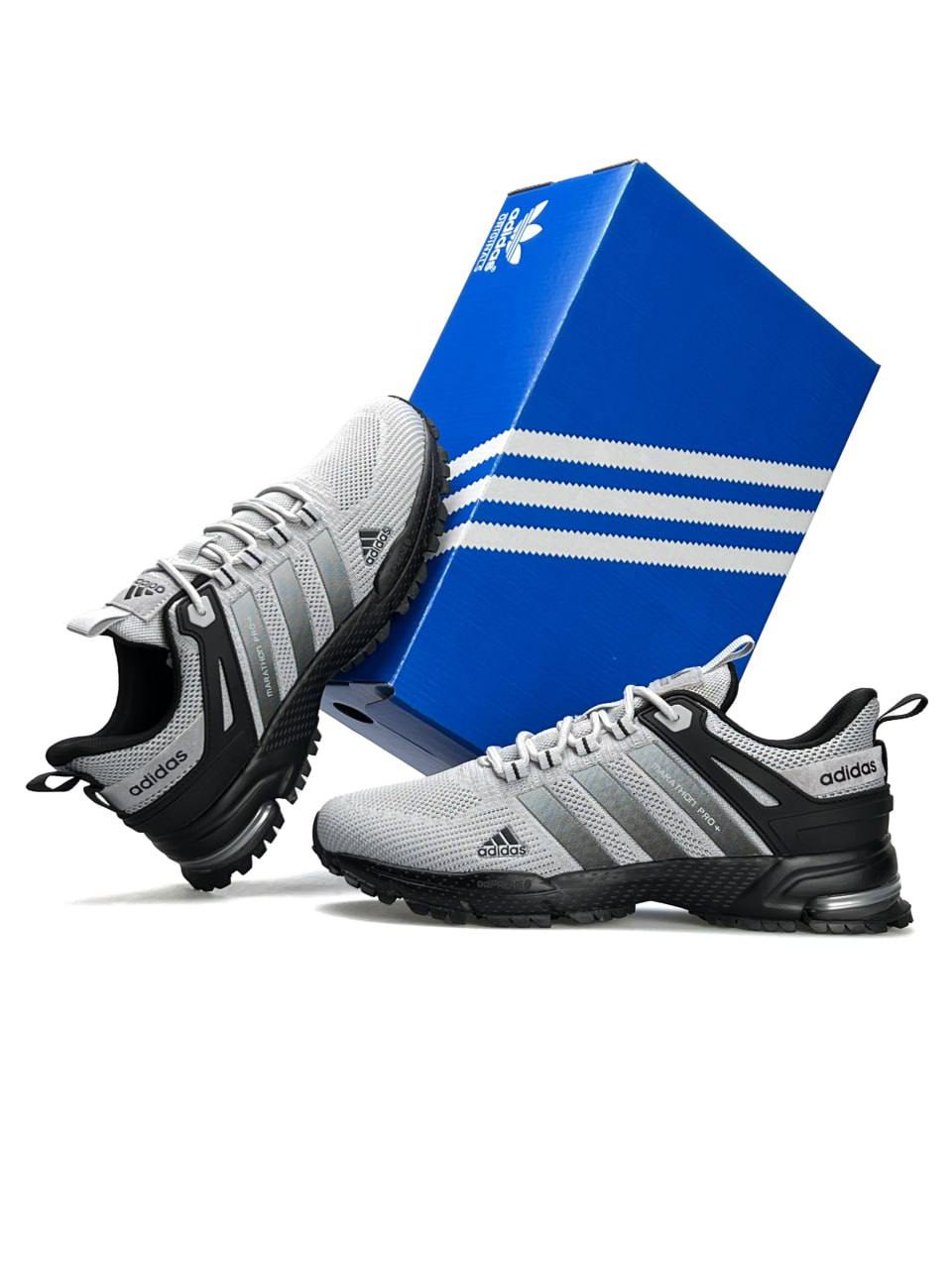 Adidas Marathon Pro+ New Grey Black
