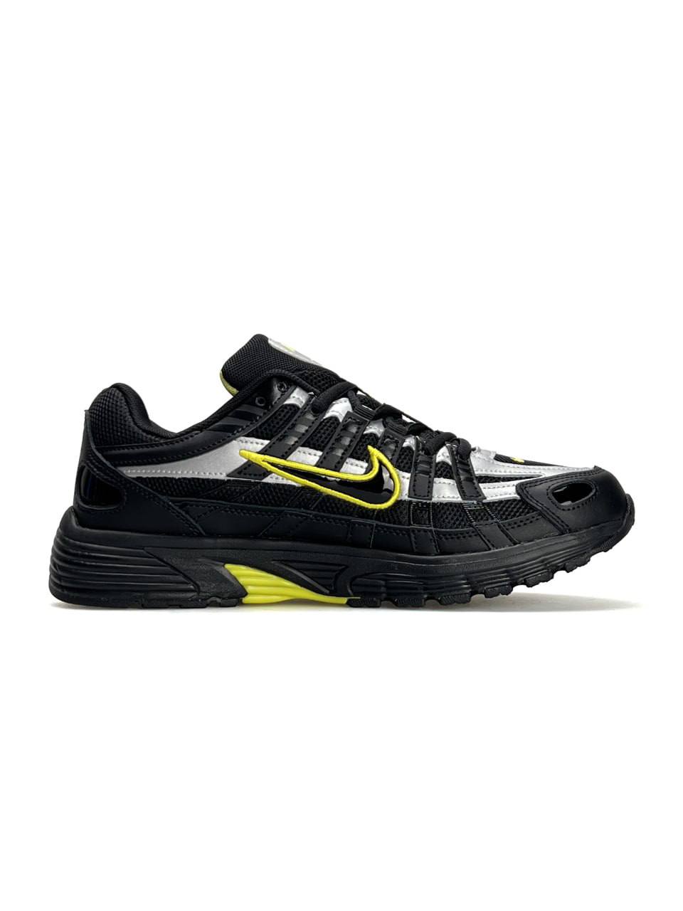 Nike P-6000 Black Silver Lime