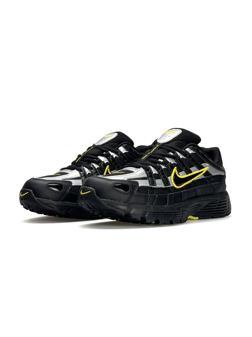 Nike P-6000 Black Silver Lime