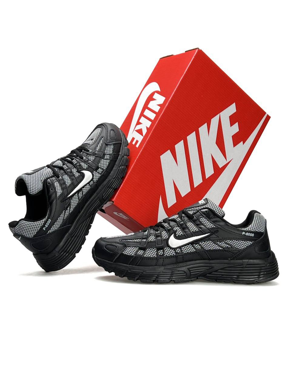 Nike P-6000 Black Gray