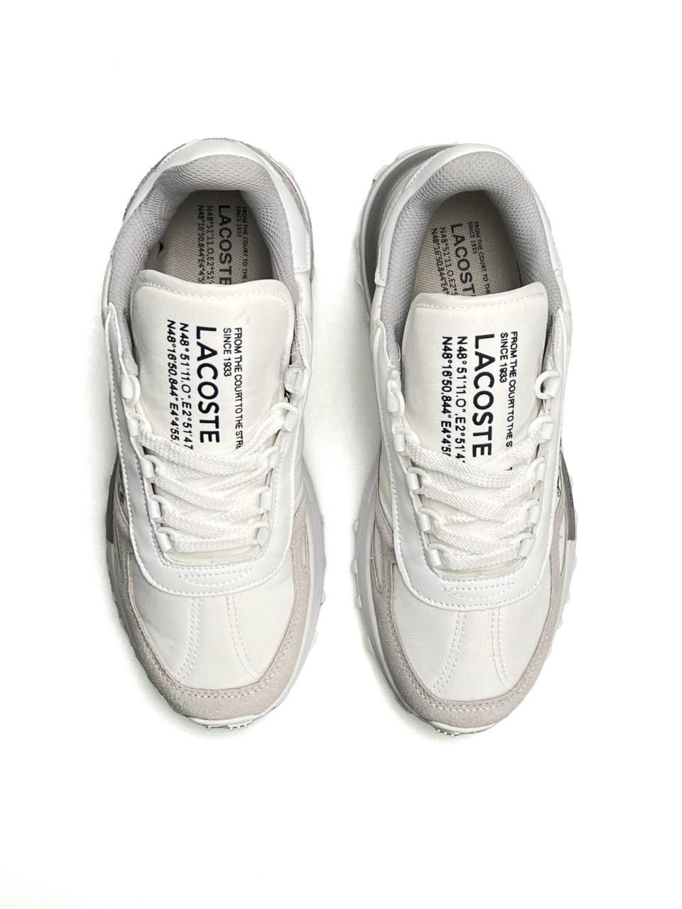 Lacoste Elite Active White Grey