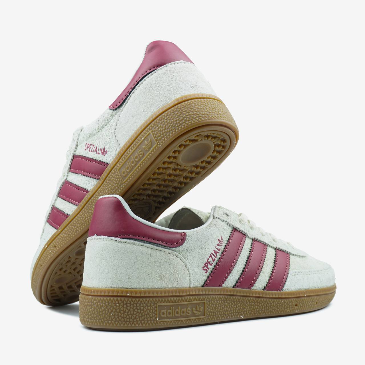 Adidas Handball Spezial Off White Collegiate Burgundy