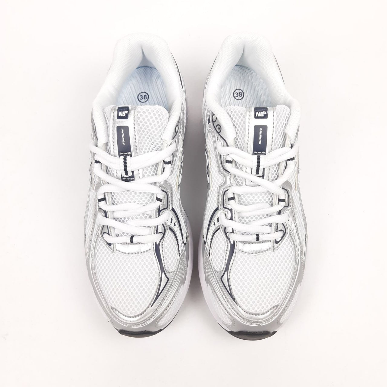 New Balance 740 White Silver