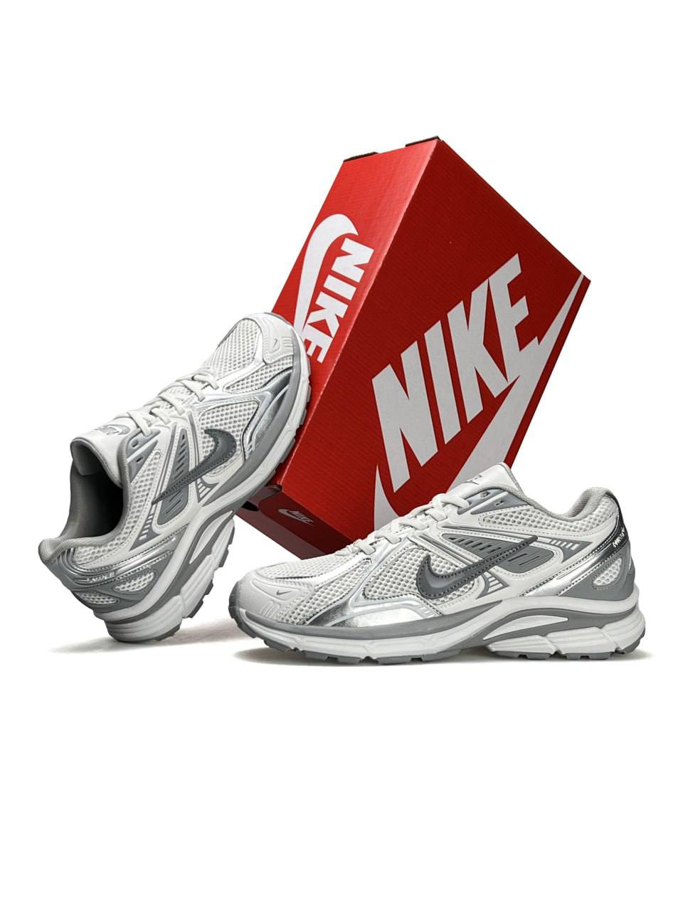 Nike Air Zoom Fire White Silver Grey
