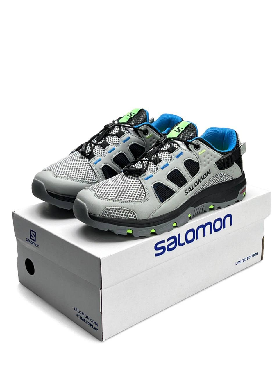 Salomon Tech Amphib 5 Light Grey Black
