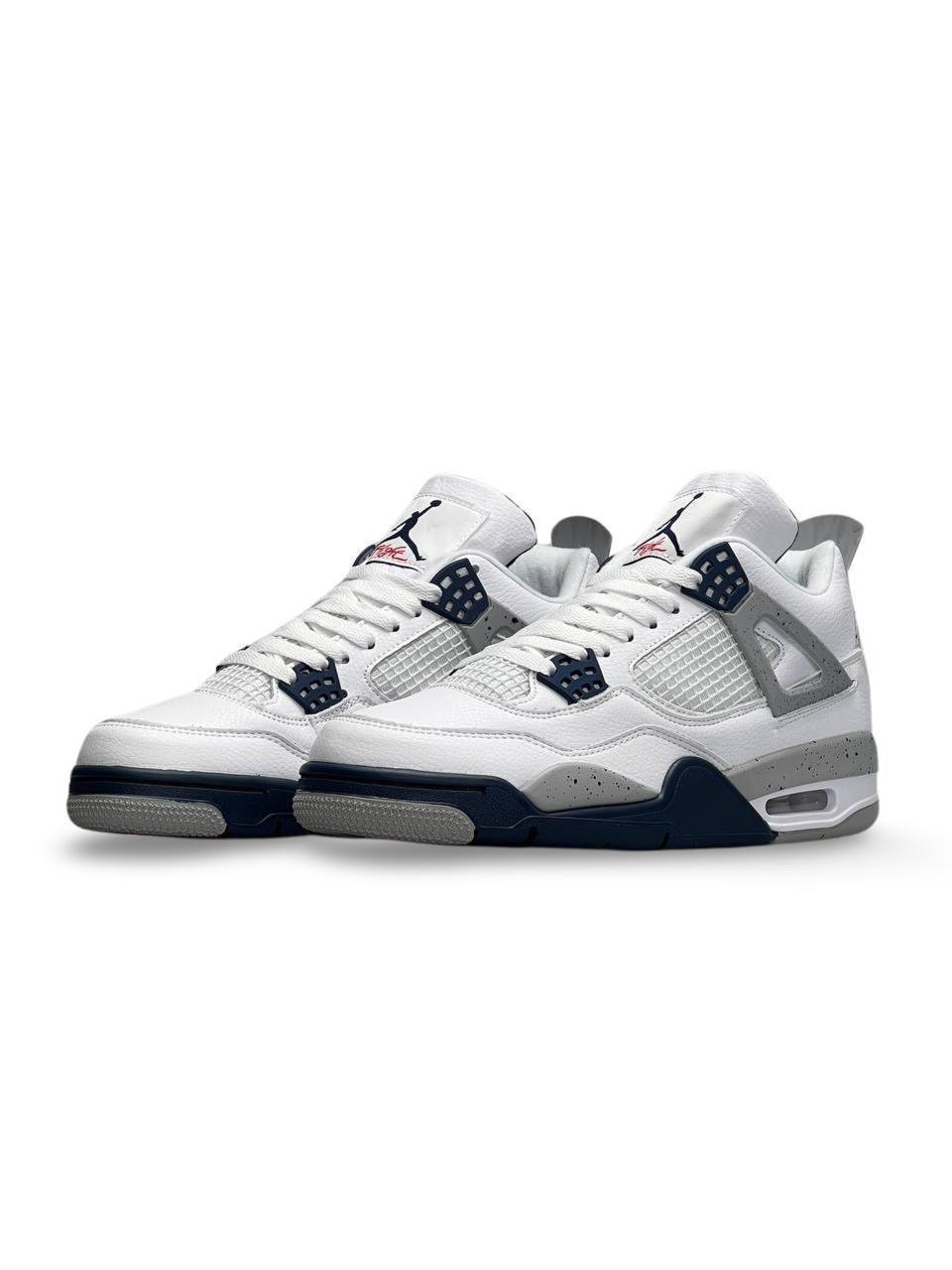 Nike Air Jordan 4 Retro White Blue