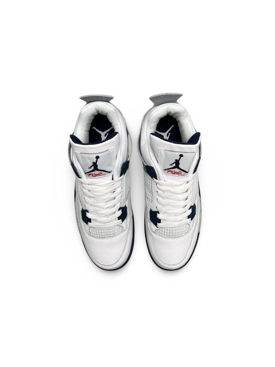 Nike Air Jordan 4 Retro White Blue