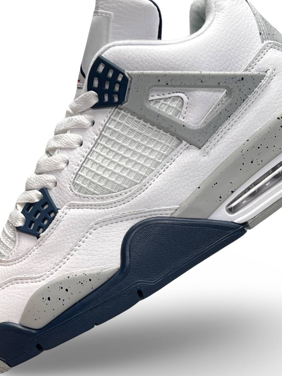 Nike Air Jordan 4 Retro White Blue