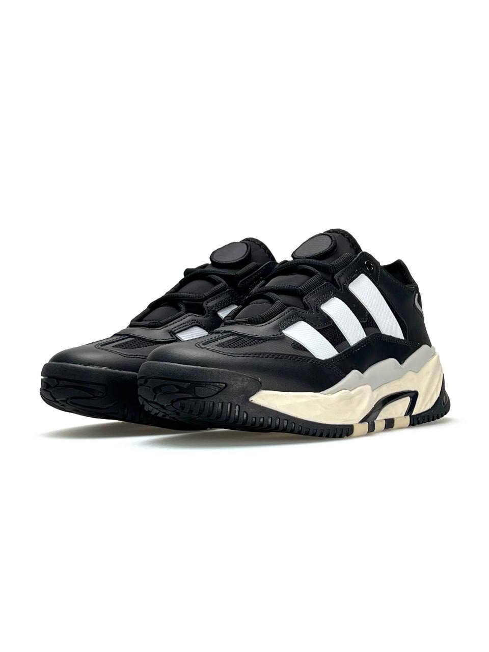 Adidas Niteball Black White Leather