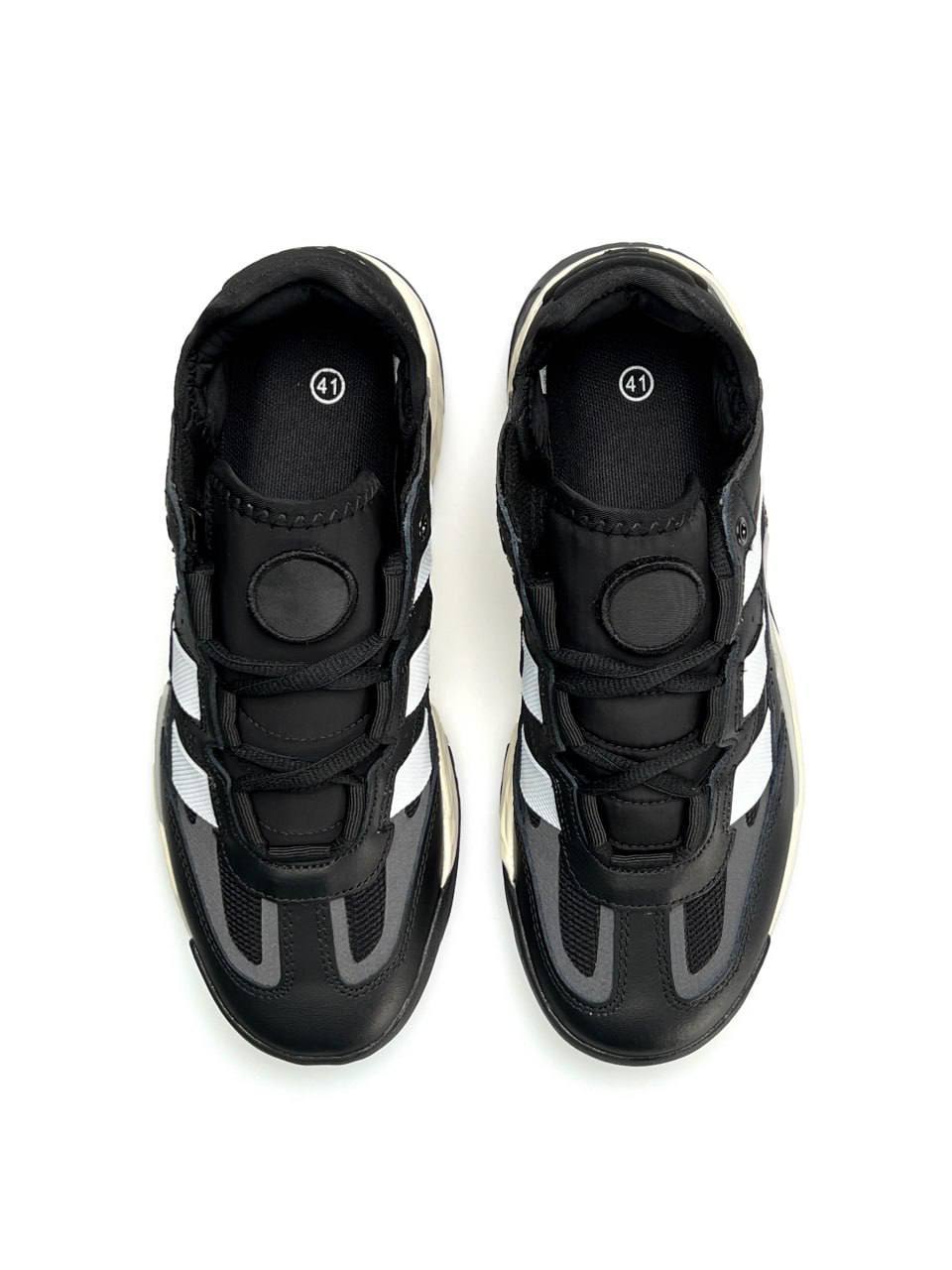 Adidas Niteball Black White Leather