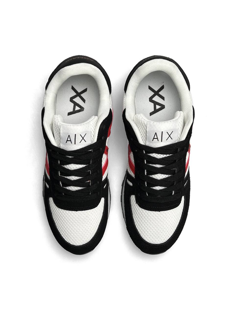 Armani Exchange Black White Red