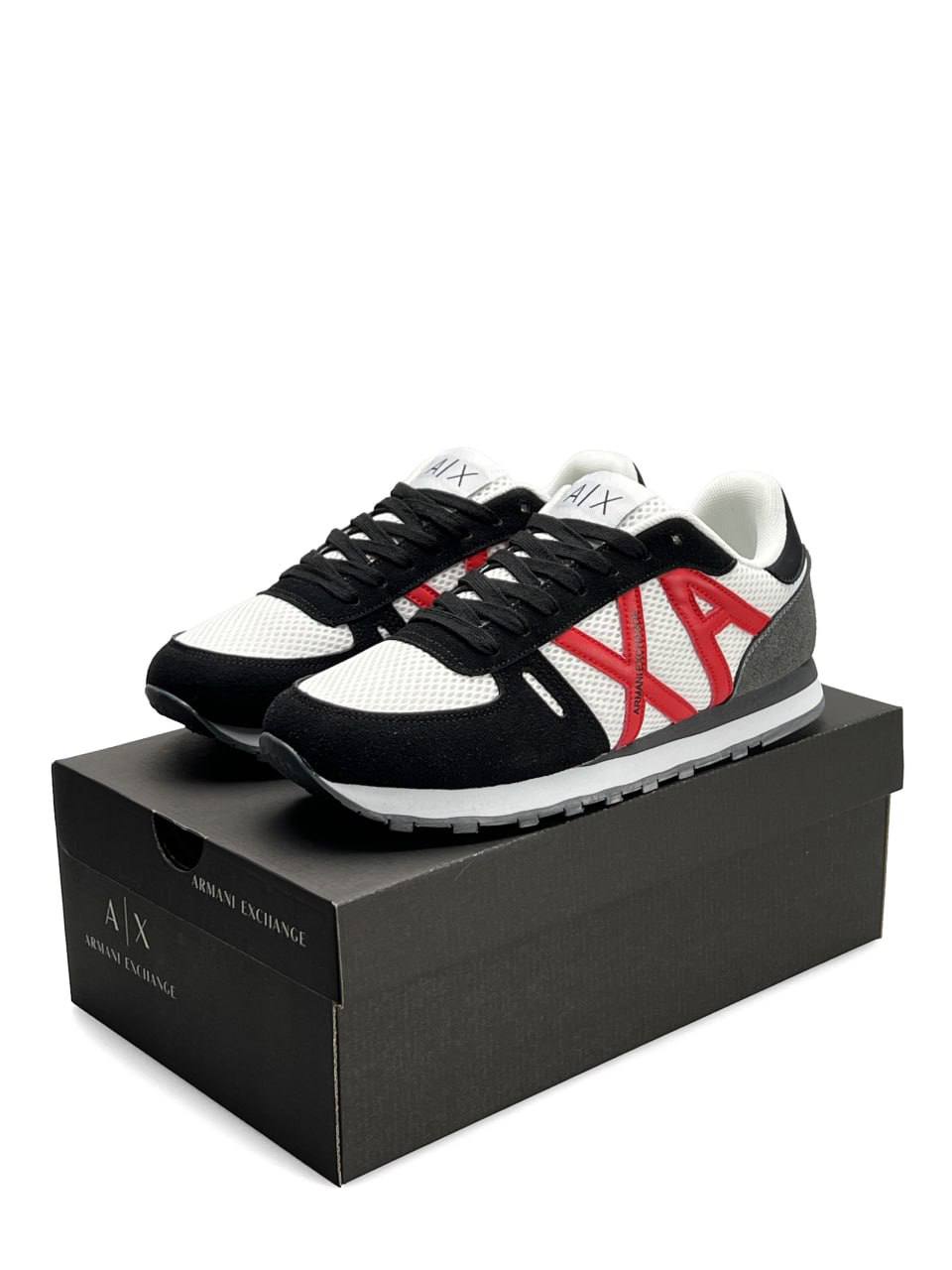 Armani Exchange Black White Red