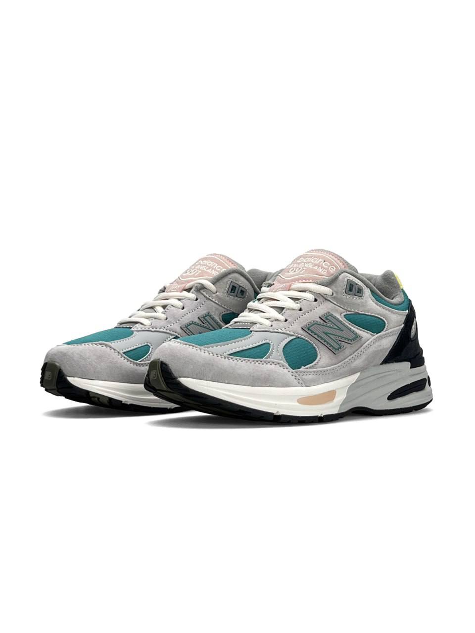 New Balance 991 Grey Turquoise