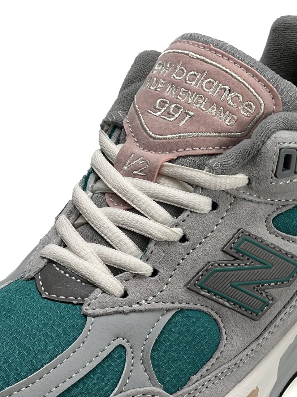 New Balance 991 Grey Turquoise