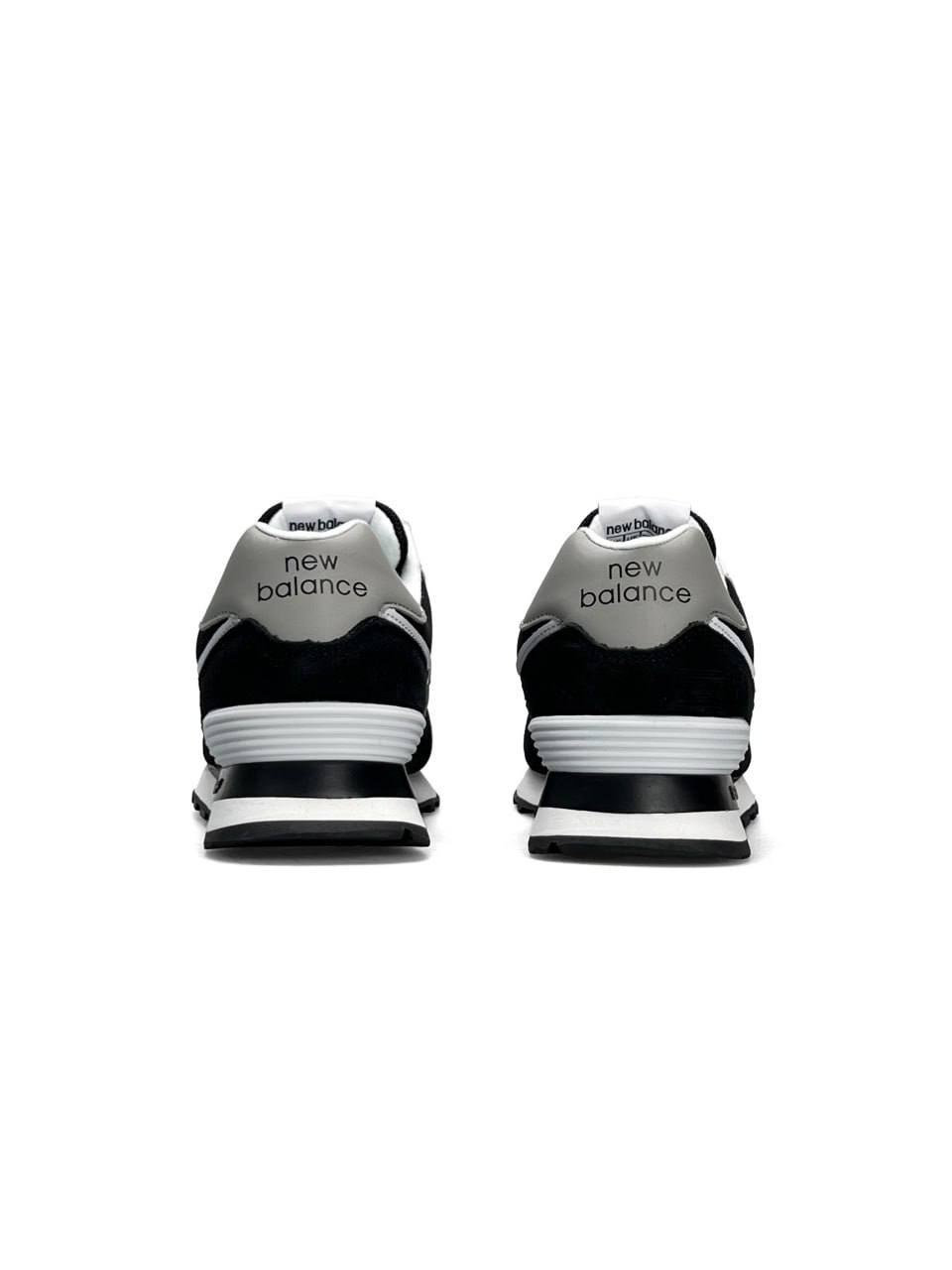 New Balance 574 Black Grey White