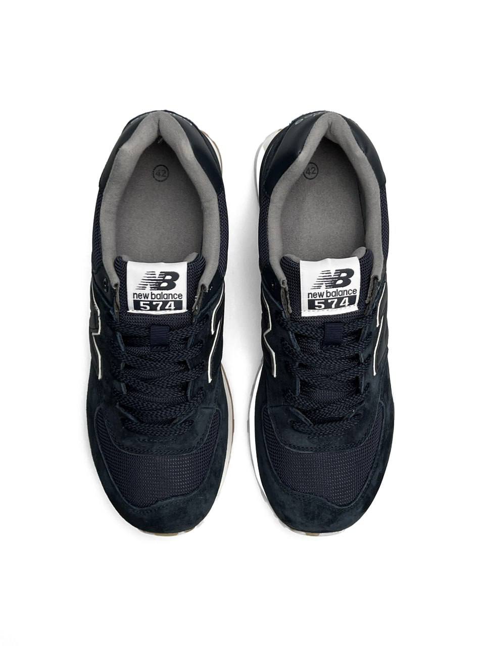 New Balance 574 Navy White