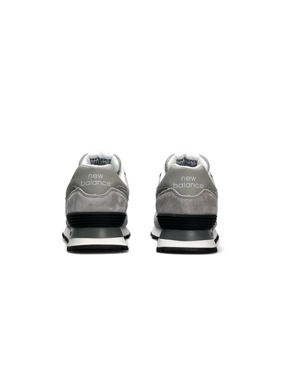 New Balance 574 Light Grey Black