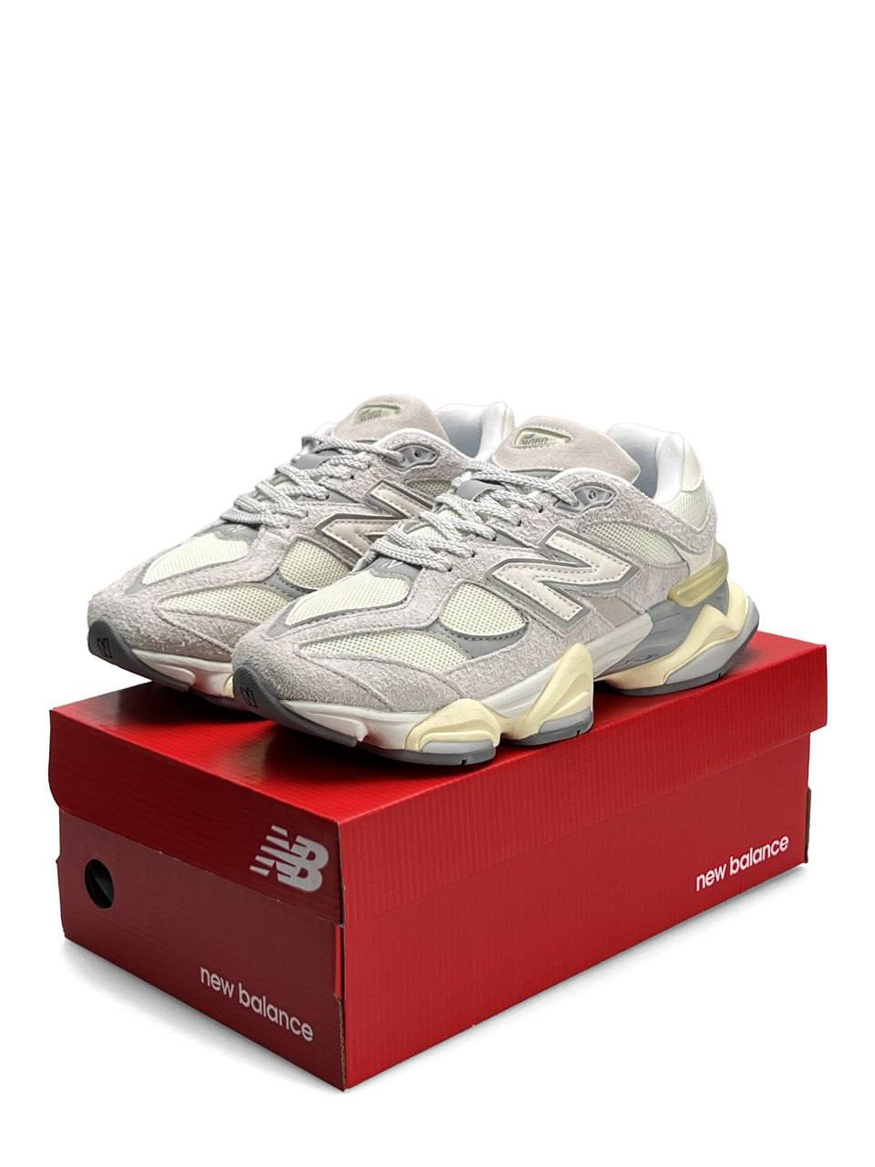 New Balance 9060 Light Grey Beige / Quartz Grey Team Cream Sea Salt