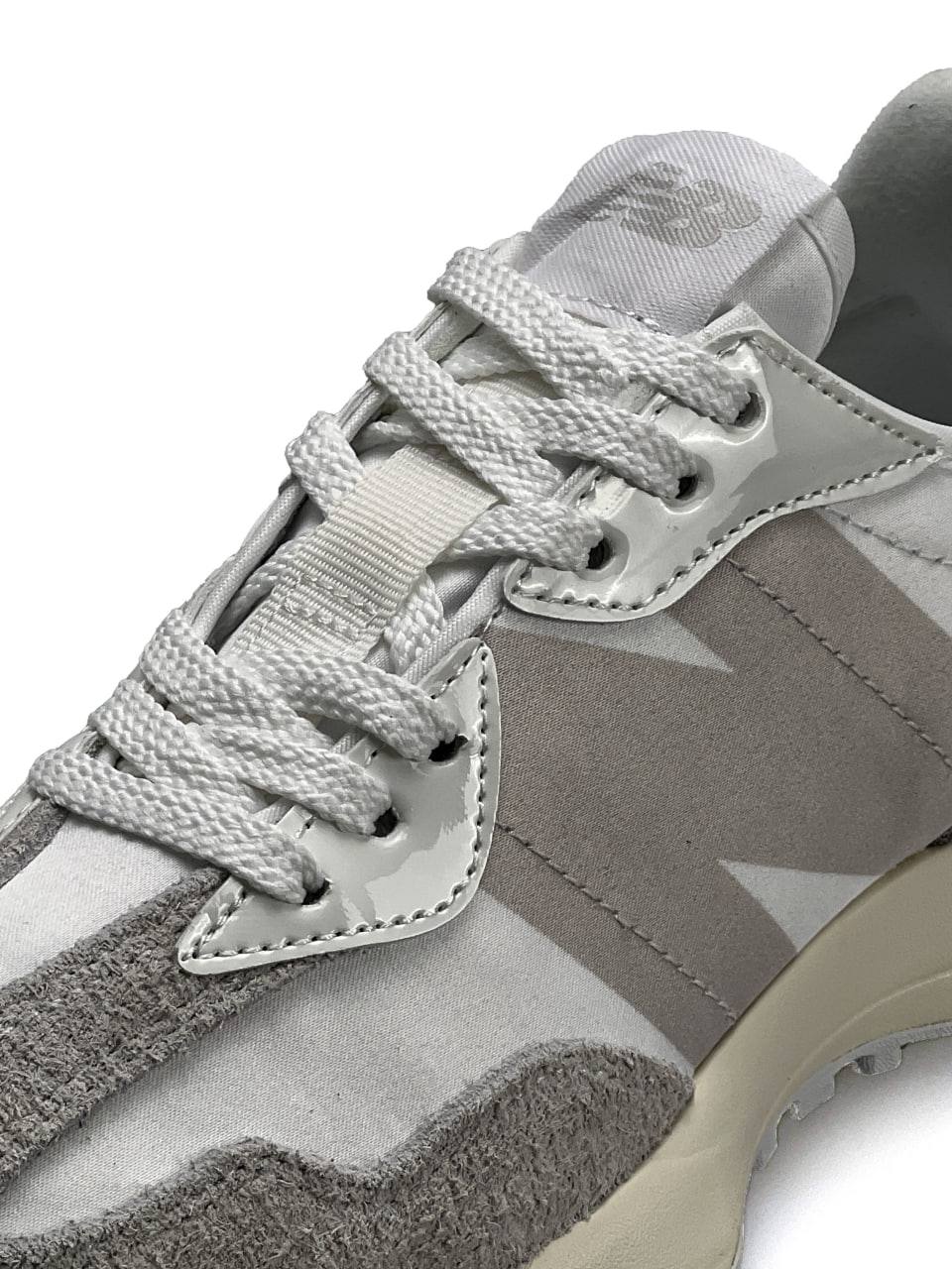 New Balance 327 Light Grey White