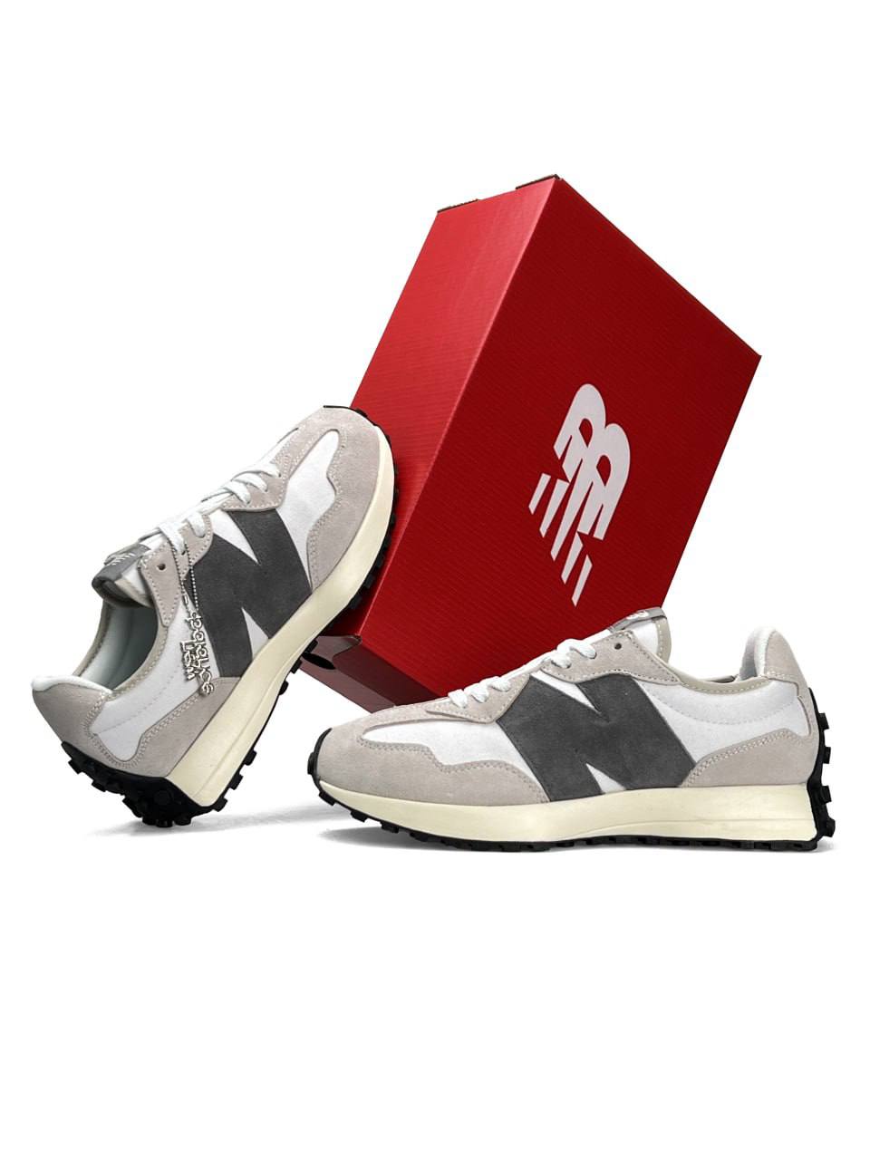 New Balance 327 Grey White
