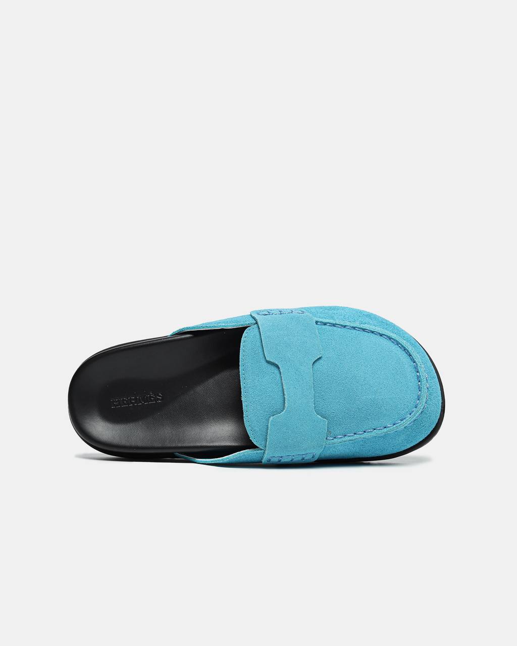 Hermes Mule Blue