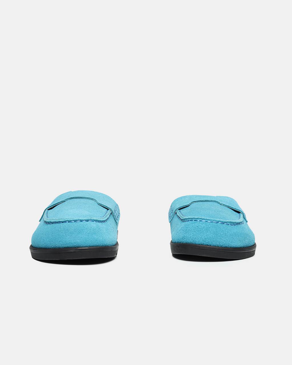 Hermes Mule Blue