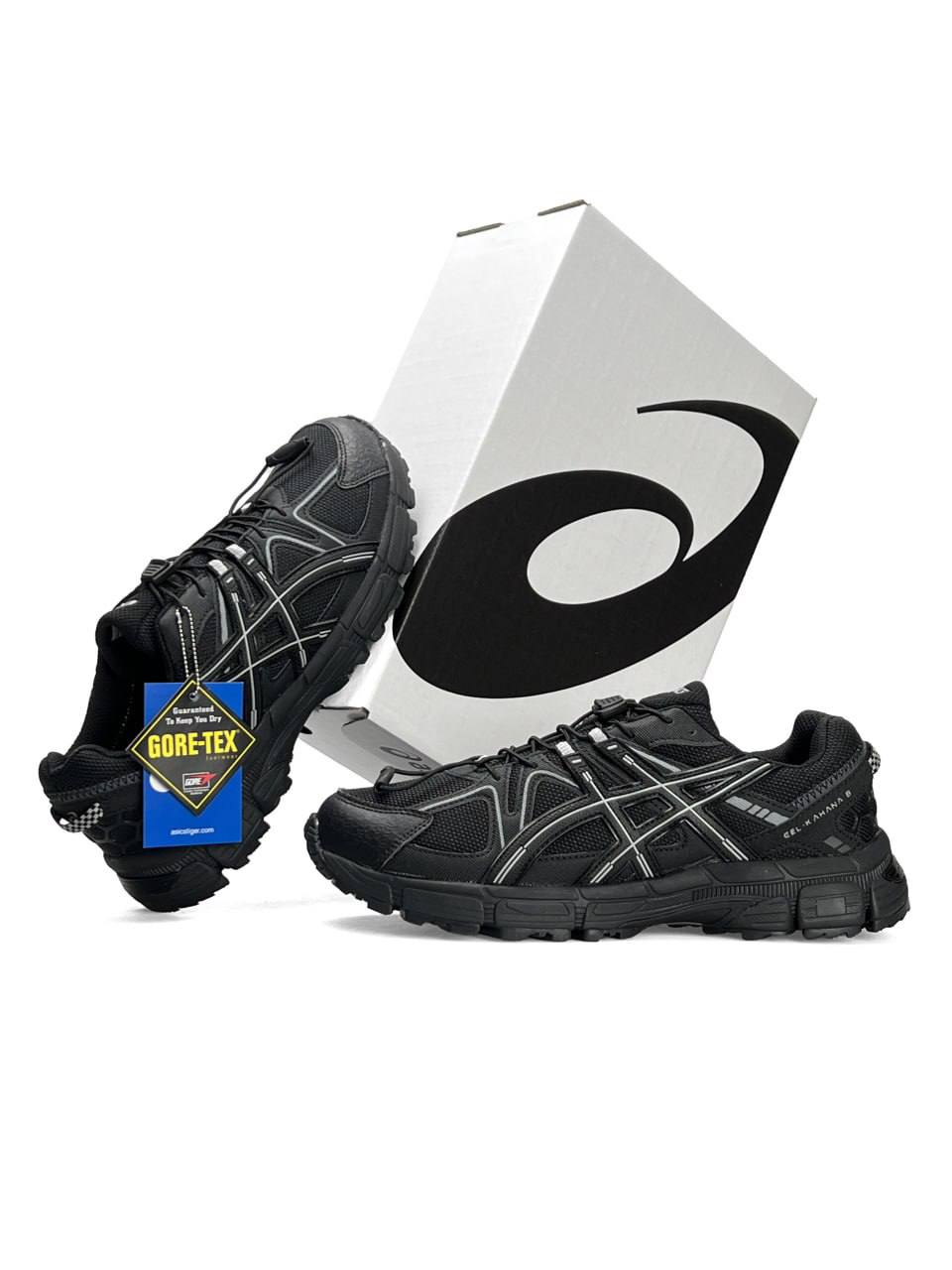 Asics Gel-Kahana 8 Gore-Tex Black Grey