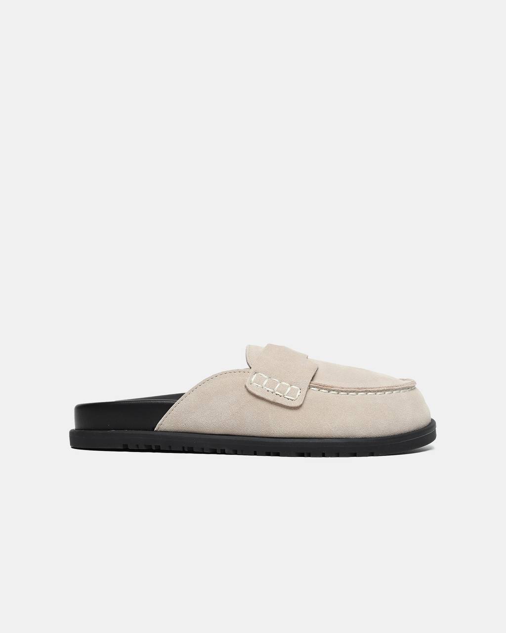 Hermes Mule Beige