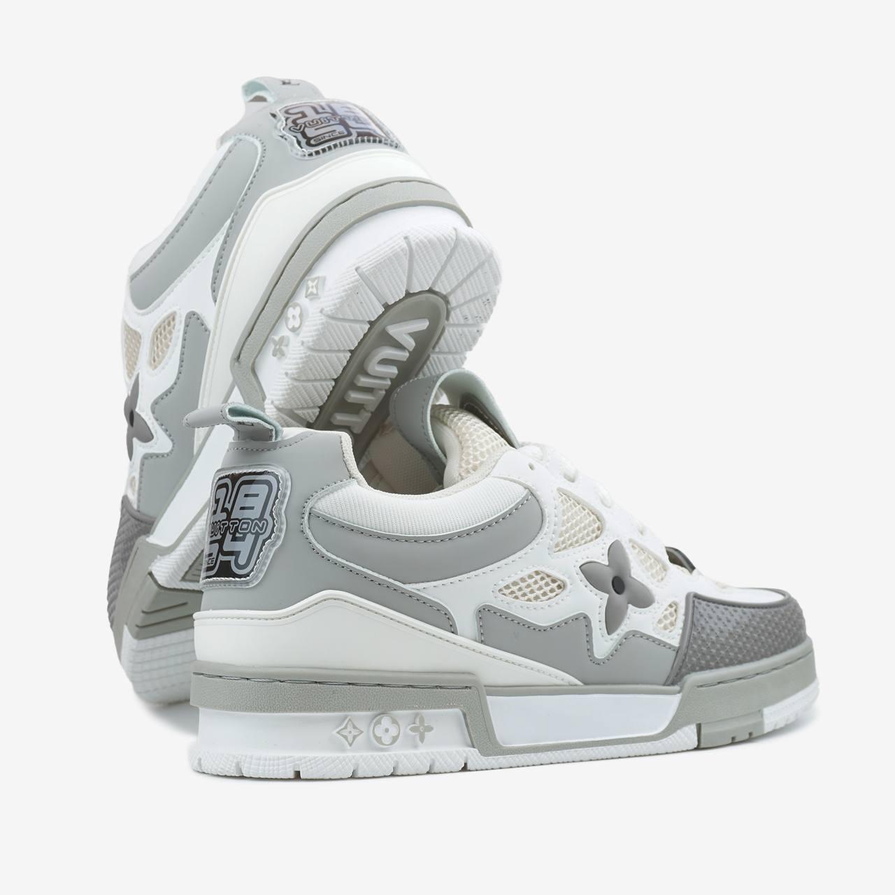 Louis Vuitton Skate Sneaker White Grey