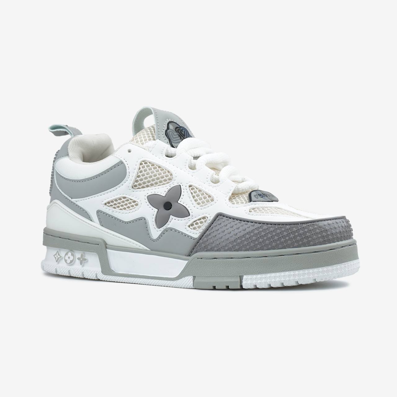 Louis Vuitton Skate Sneaker White Grey
