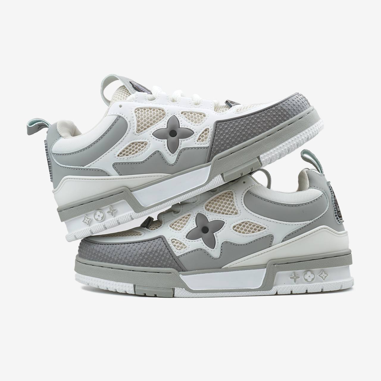 Louis Vuitton Skate Sneaker White Grey