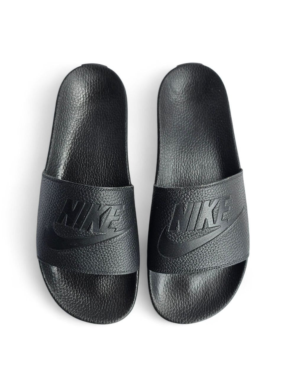 Nike Slides Leather Black