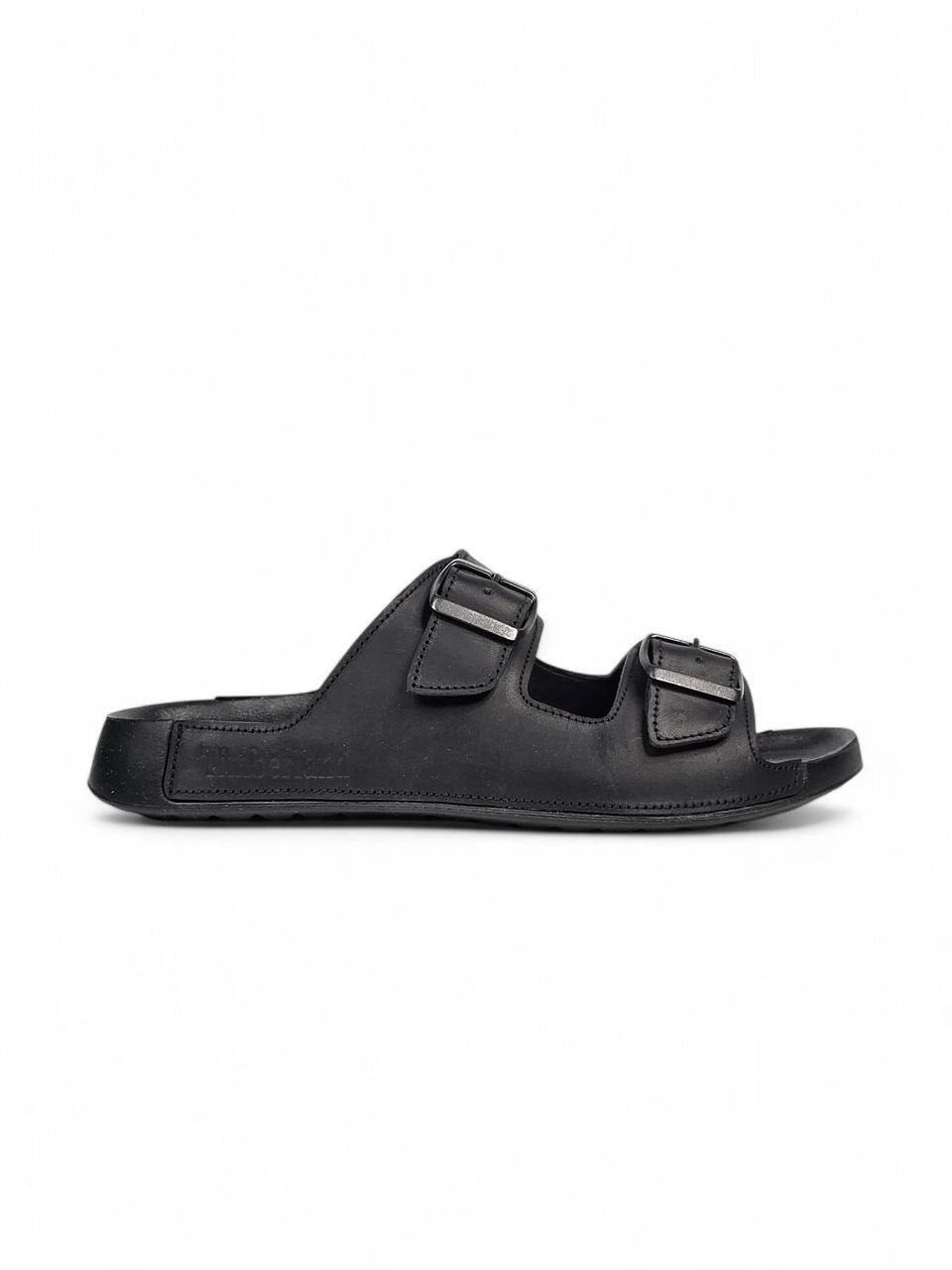 Timberland Slides Leather Black