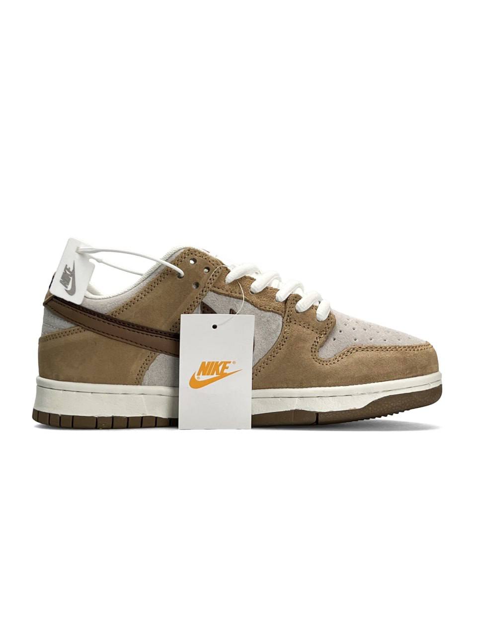 Nike SB Dunk Low SE 85 Double Swoosh Brown Grey