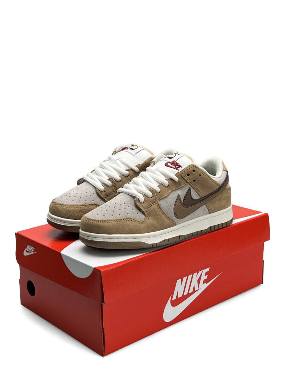 Nike SB Dunk Low SE 85 Double Swoosh Brown Grey