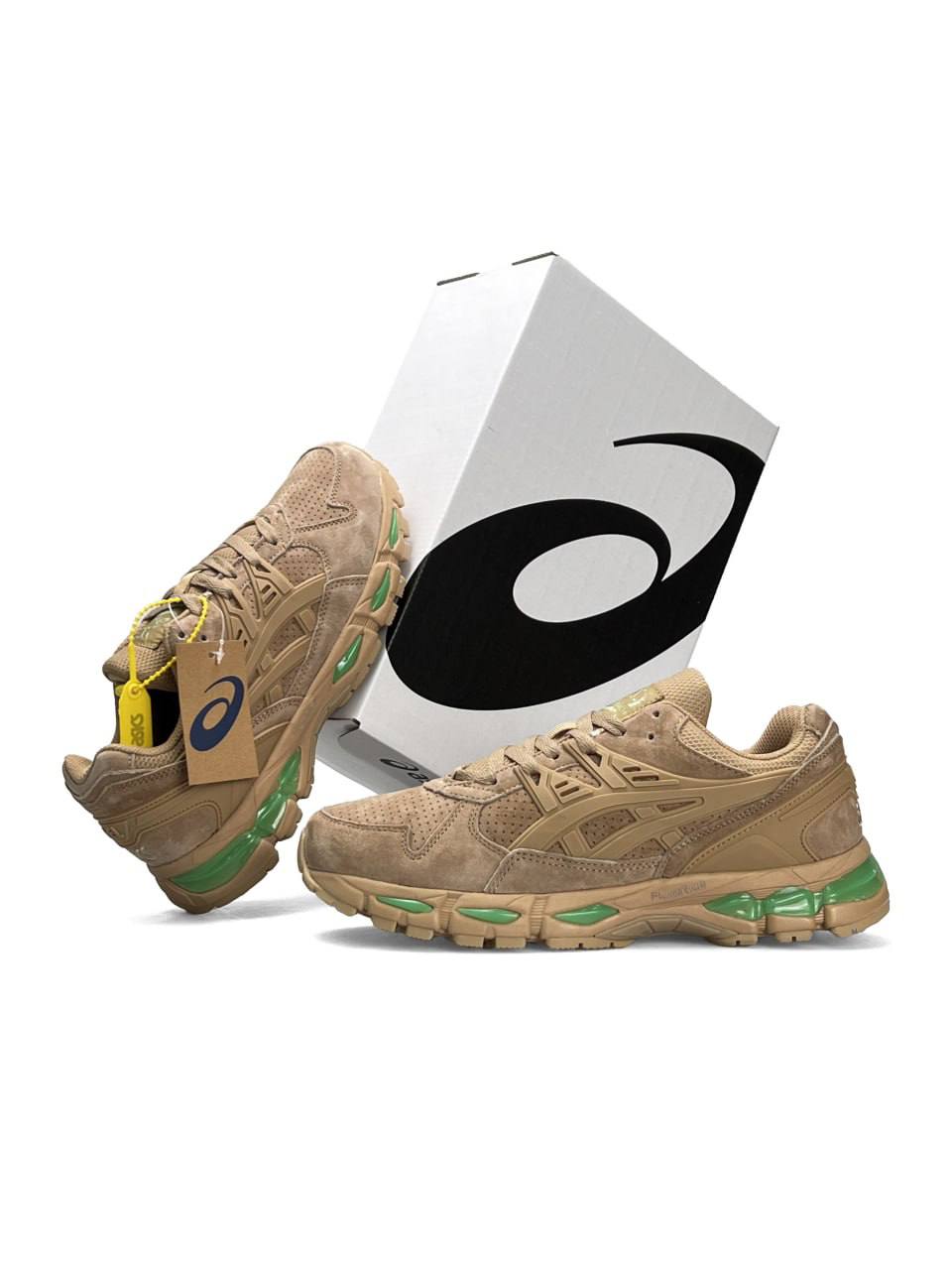 Asics Gel-Kayano Trainer Beige Green