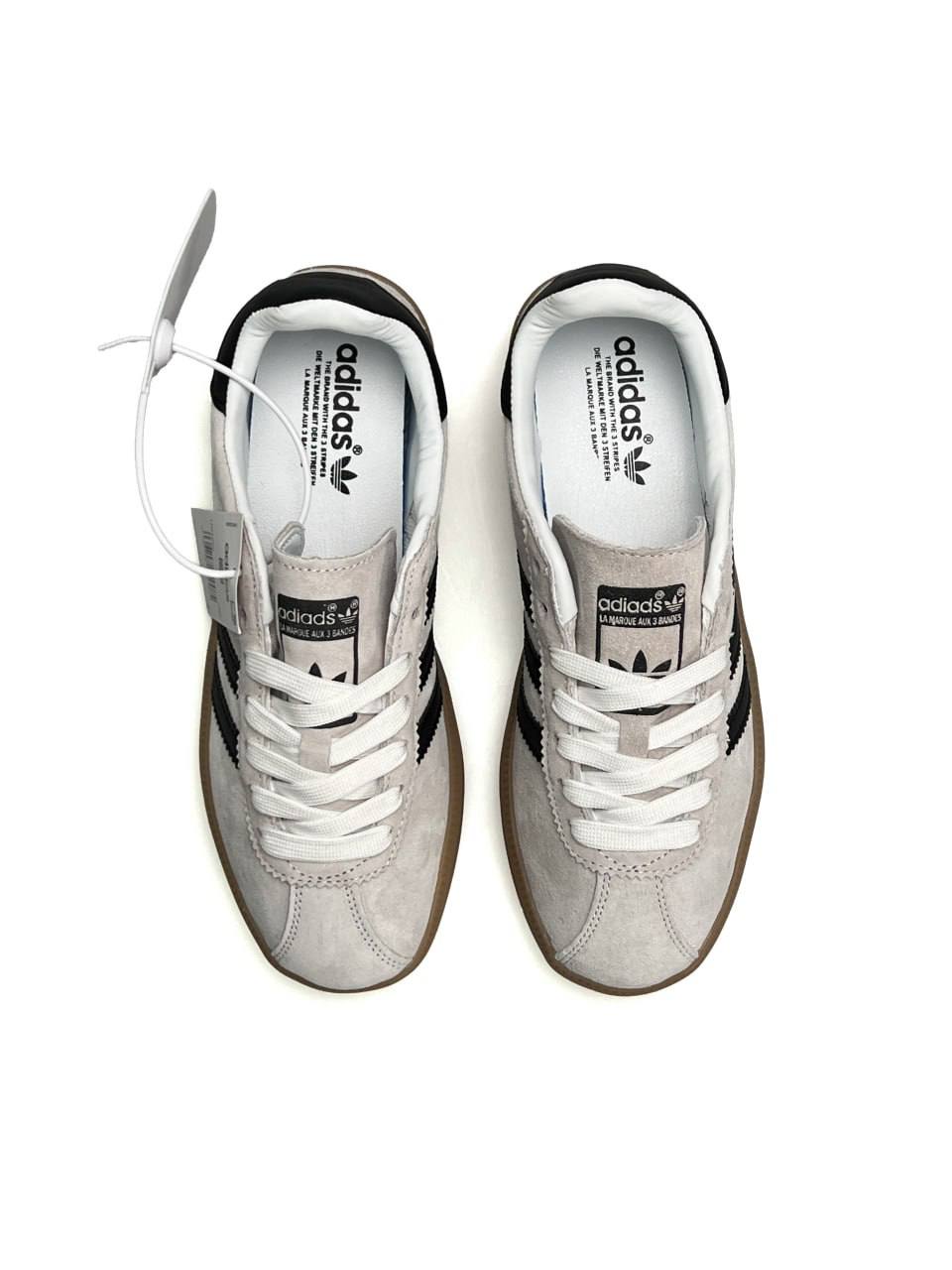 Adidas Bermuda Light Grey Black