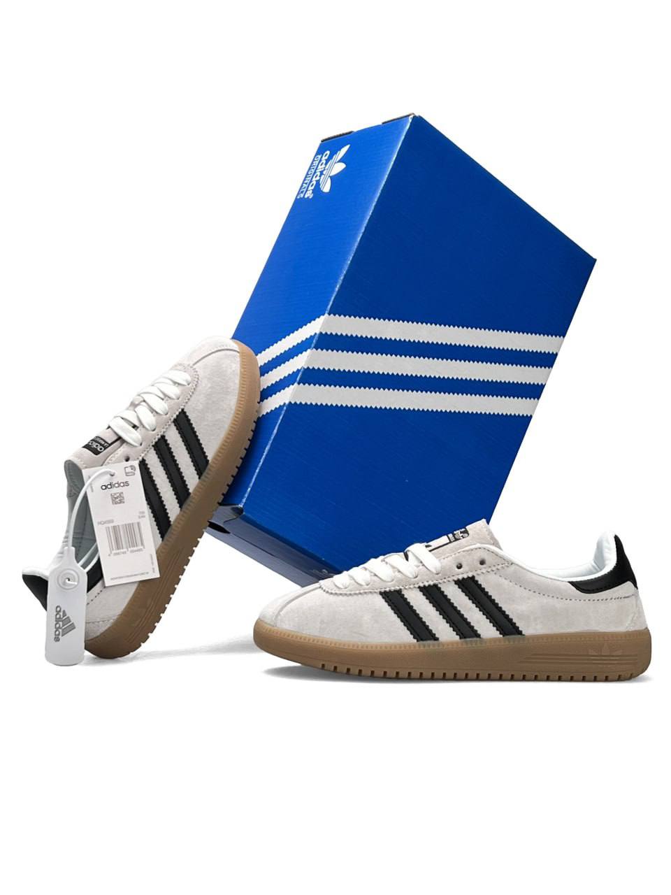 Adidas Bermuda Light Grey Black