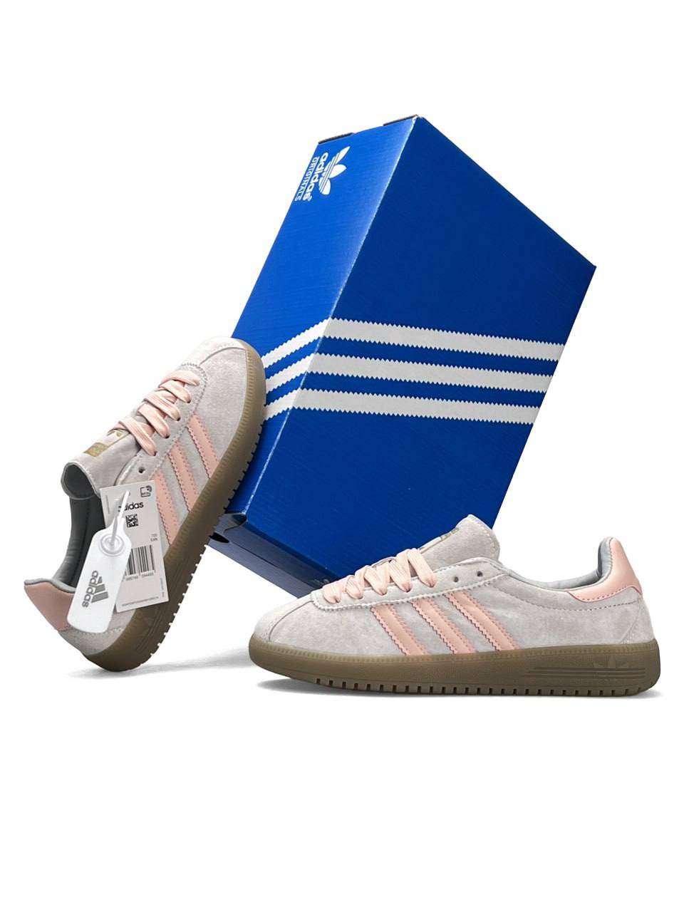Adidas Bermuda Light Grey Pink