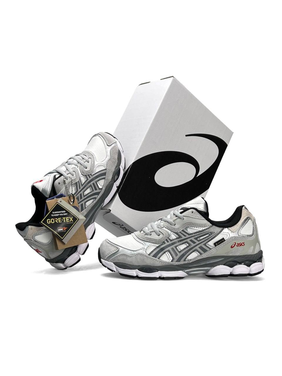 ASICS Gel-NYC Gore-Tex Suede Light Grey White