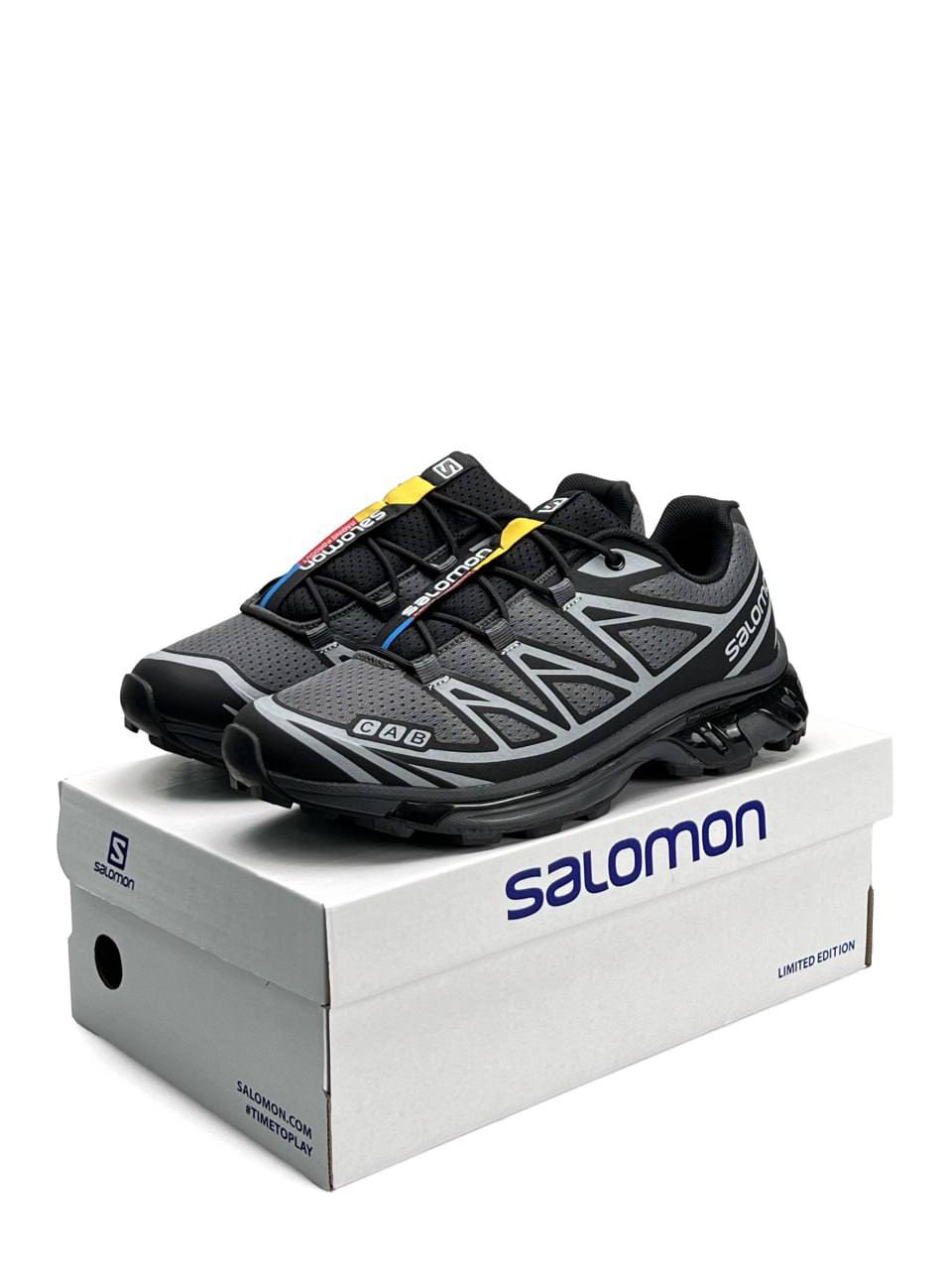 Salomon XT-6 Black Grey White