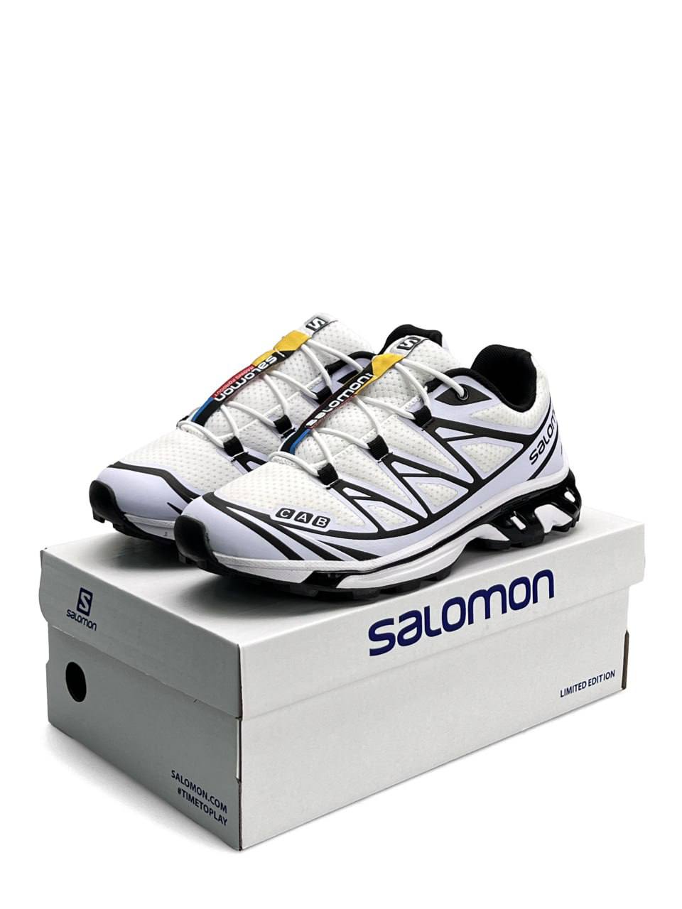 Salomon XT-6 White Black (CAB)