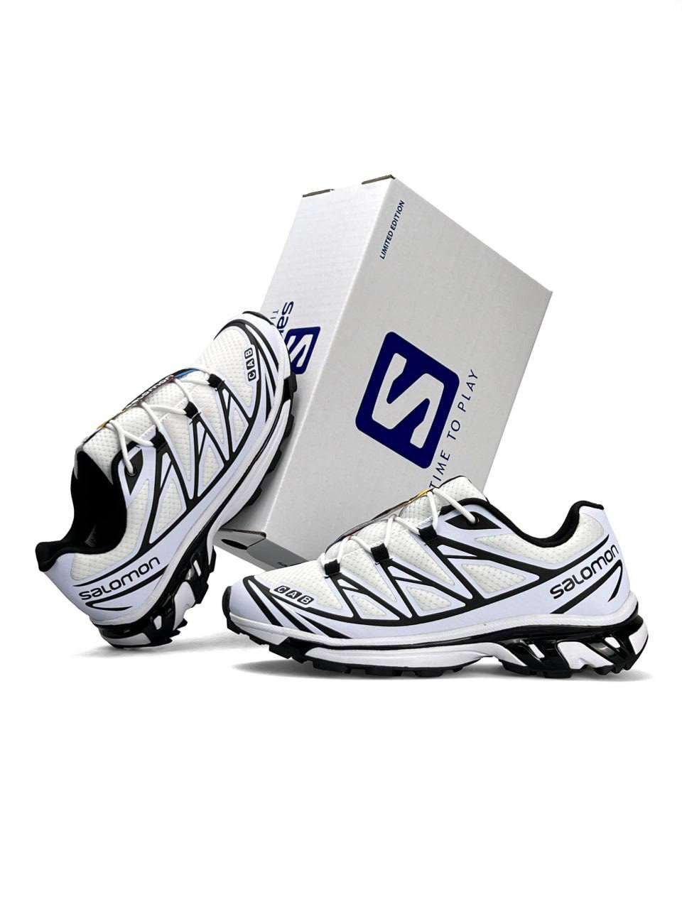 Salomon XT-6 White Black (CAB)