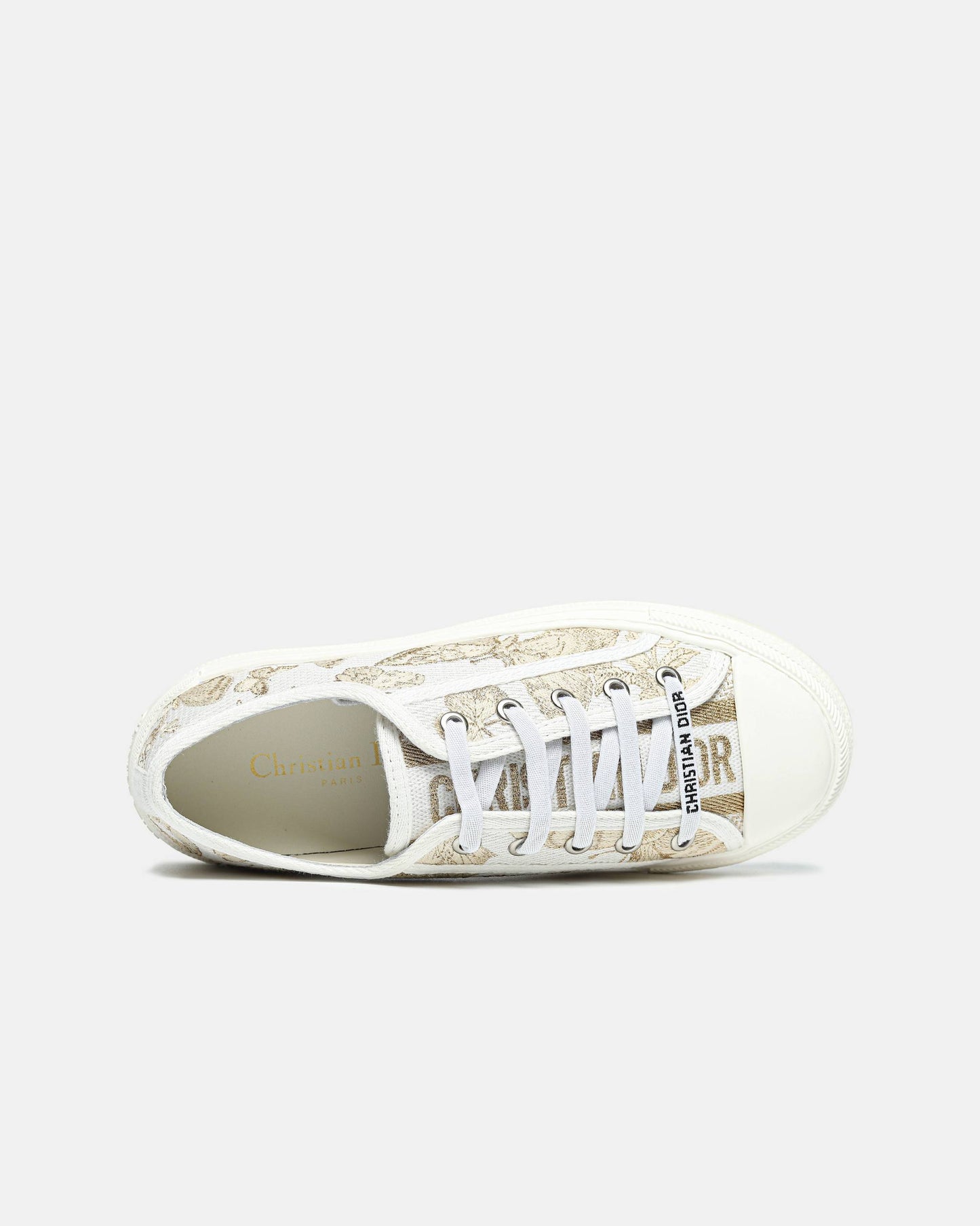 Christian Dior Walk'n' Dior Platform Gold