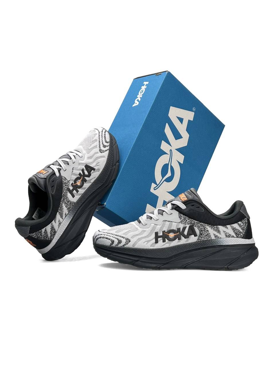 Hoka Challenger ART 7 Light Grey Black