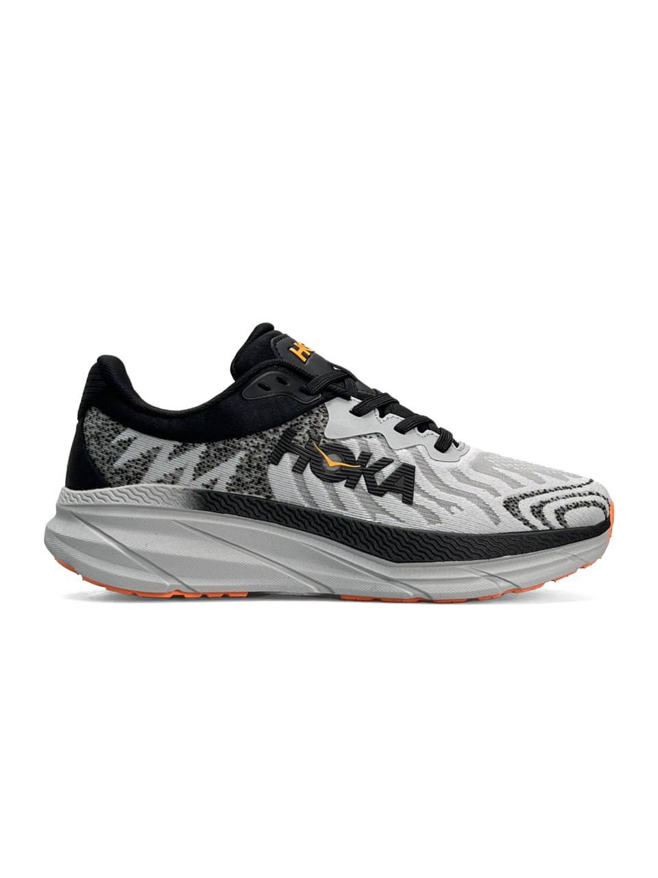 Hoka Challenger ART 7 Grey Black Orange