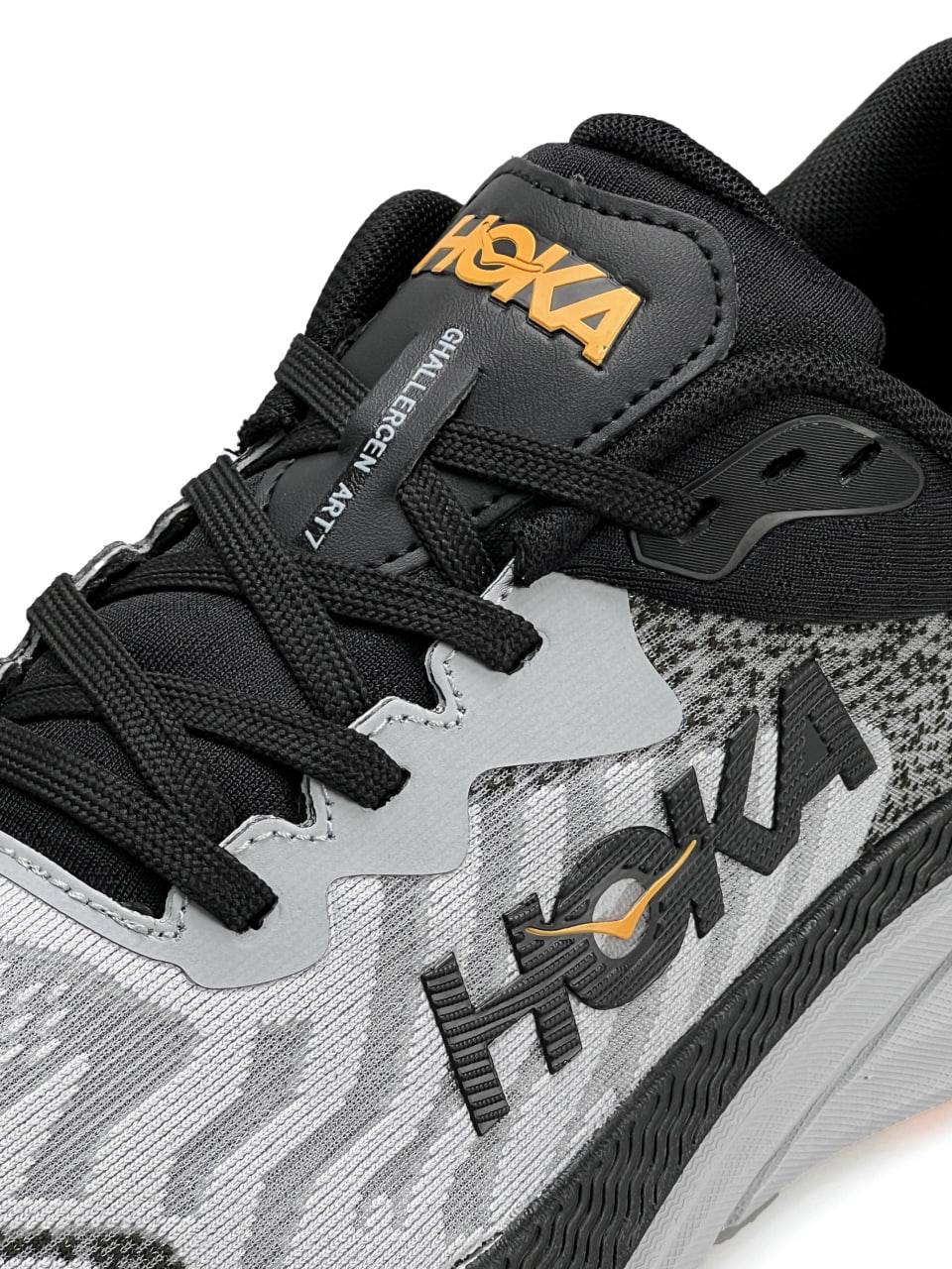 Hoka Challenger ART 7 Grey Black Orange