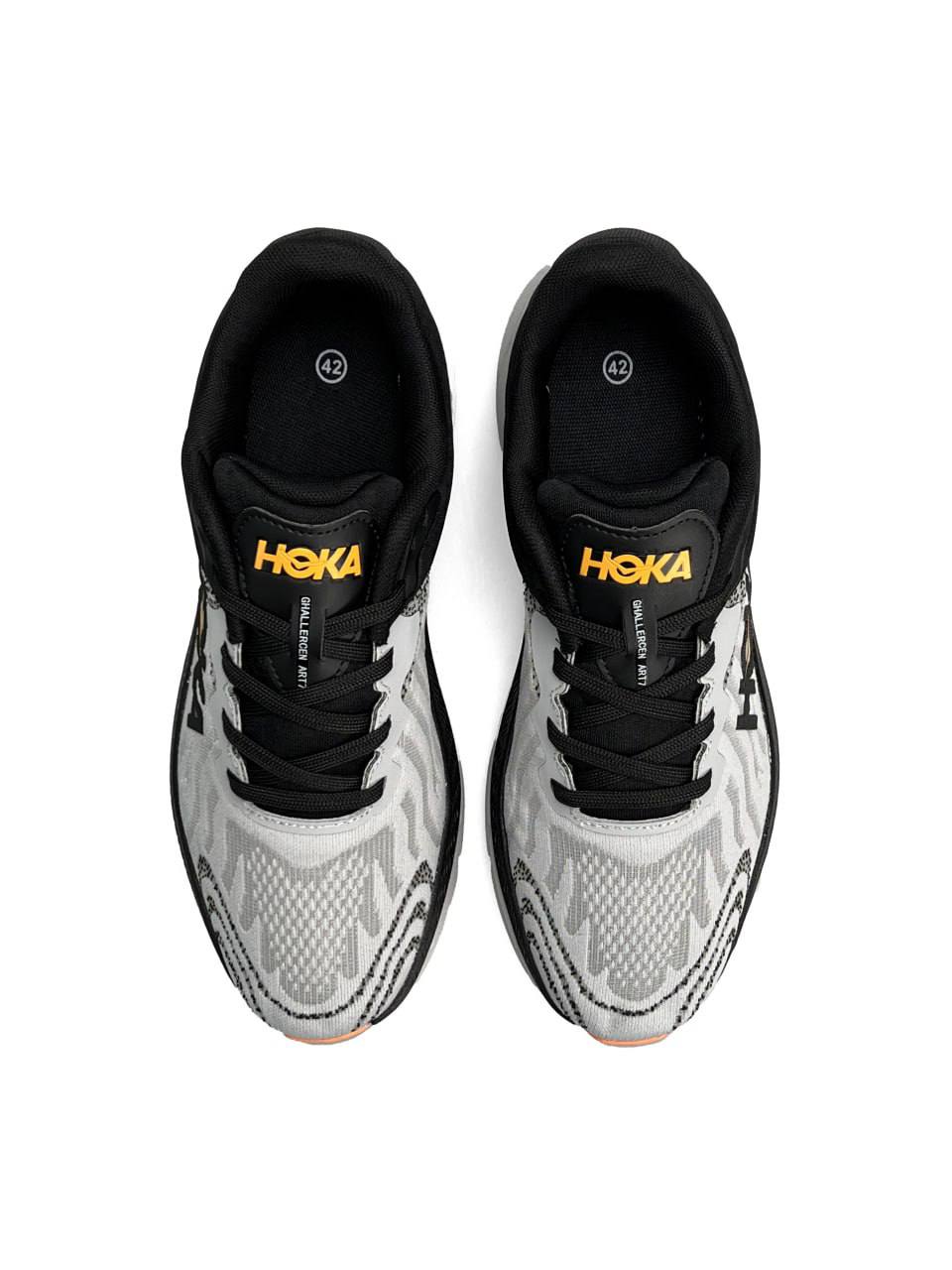 Hoka Challenger ART 7 Grey Black Orange
