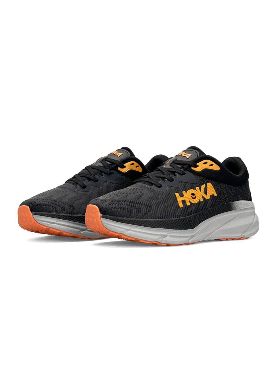 Hoka Challenger ART 7 Black White Orange